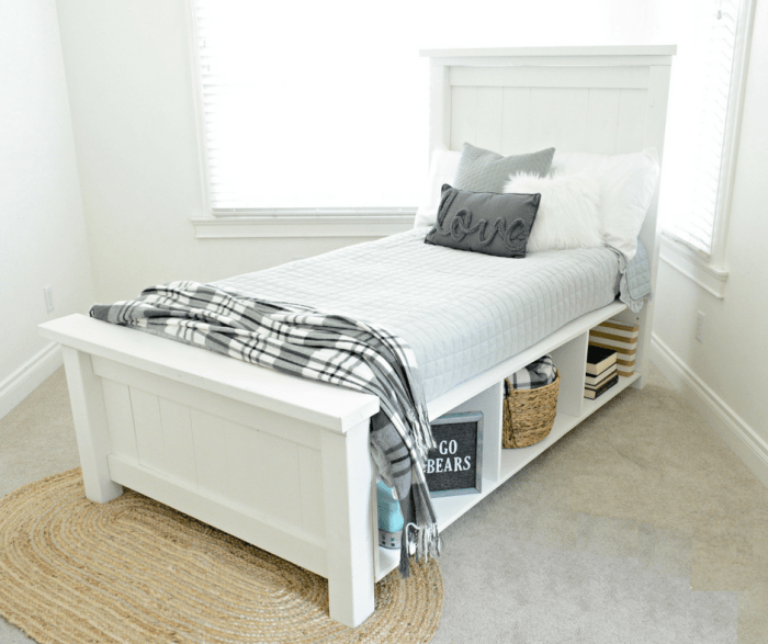 Twin Bed Frame Wood, Wooden Twin Bed Frame, Wood Twin Bed