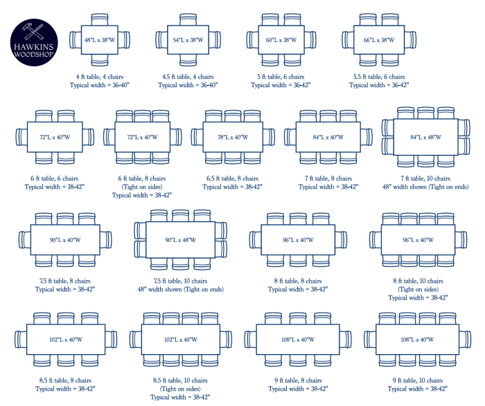 Sizing Table Guide 1