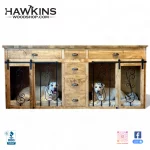 Dog Kennel Dog Crate White Background Watermarked Hawkinswoodshop35