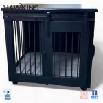 Dog Kennel Dog Crate White Background Watermarked Hawkinswoodshop46