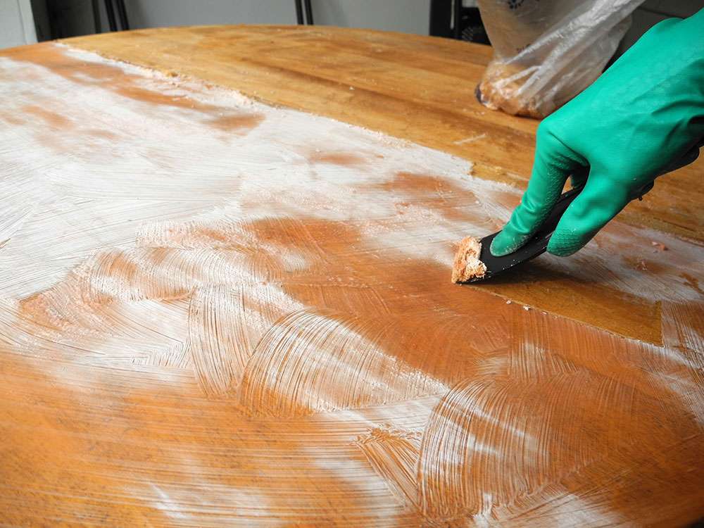 How To Remove Polyurethane From Wood (The Easiest Way) Www.hawkinswoodshop.com