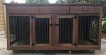 Wood Dog Crate, Custom Kennel HawkinsWoodshop.com 6