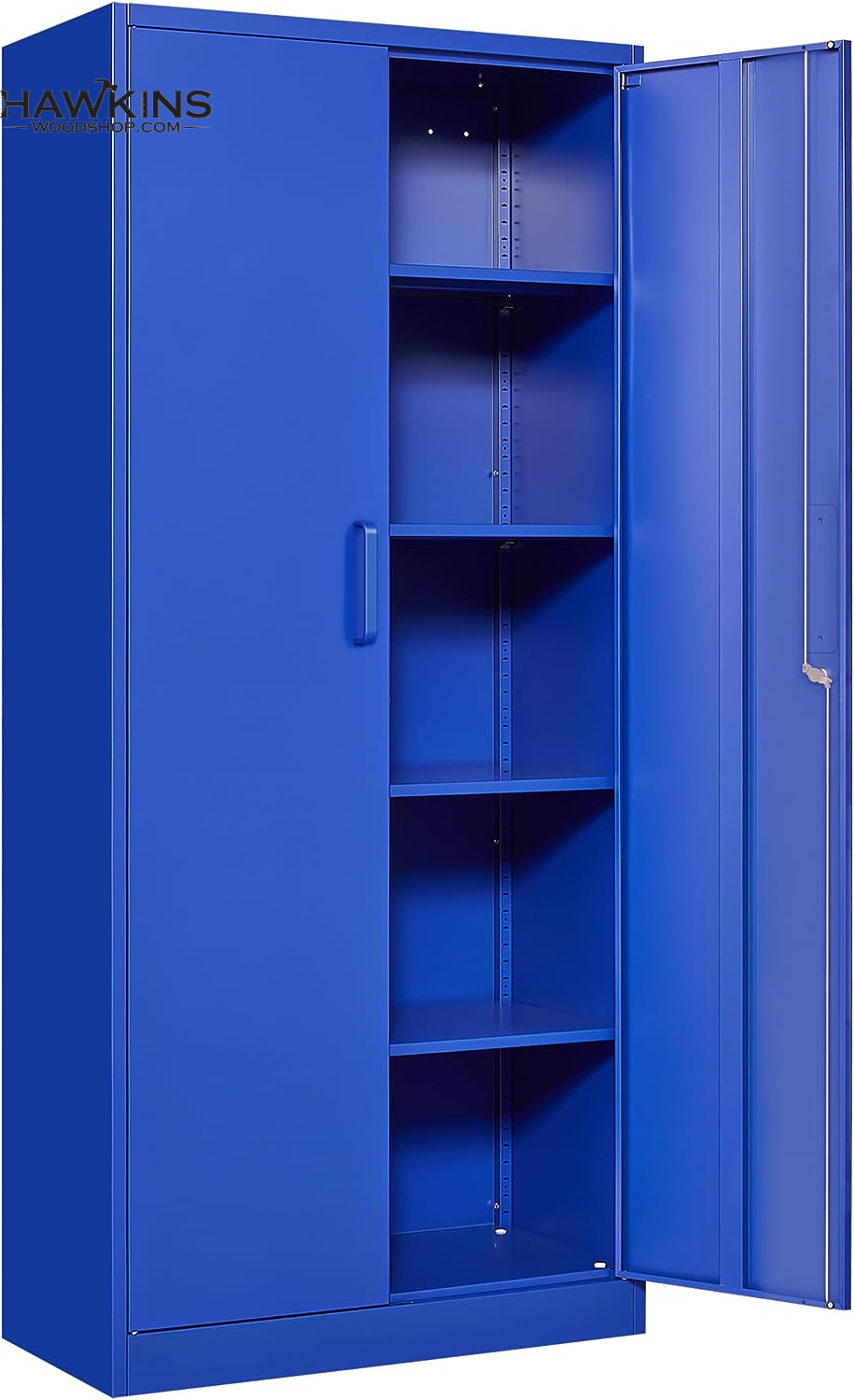 Metal Garage Storage Cabinet With 2