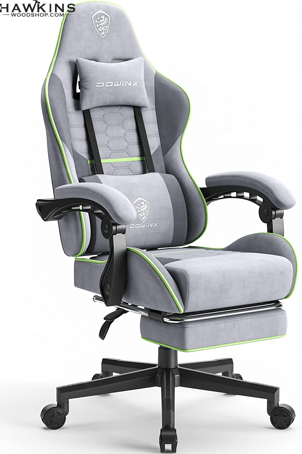 Dowinx Gaming Chair Breathable PU Leather Gamer Chair with Pocket