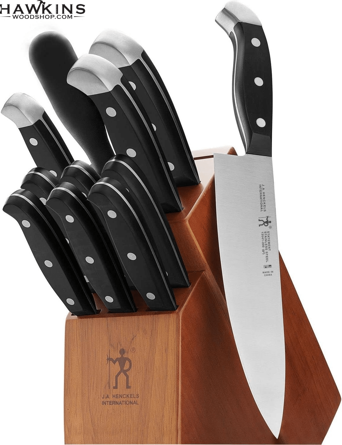 HENCKELS Premium Quality 20-Piece Knife Set with Block, Razor-Sharp, German  Engineered Knife Informed by over 100 Years of Masterful Knife Making