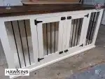 Double Door Dog Kennel Hawkins Woodshop1