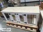 Double Door Dog Kennel Hawkins Woodshop14