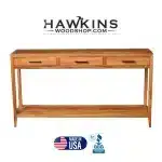 Entryway Console Table With Drawers