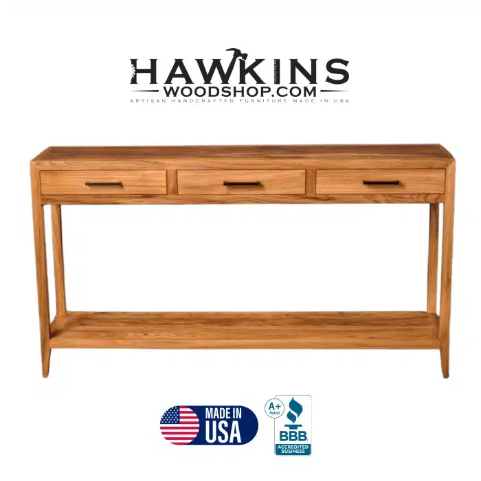 Entryway Console Table With Drawers